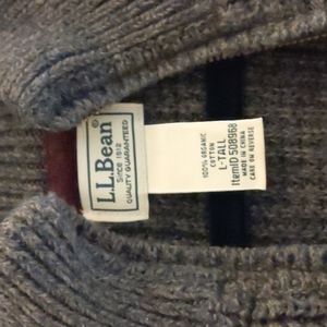 Large tall LL Bean sweater